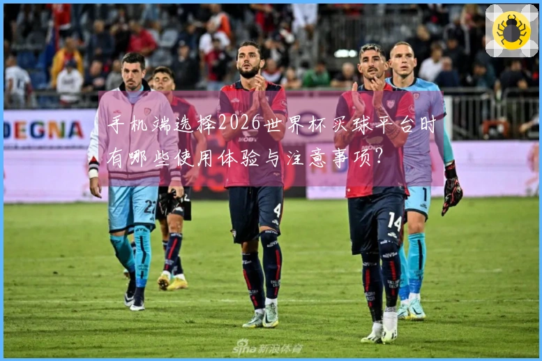 手机端选择2026世界杯买球平台时有哪些使用体验与注意事项？