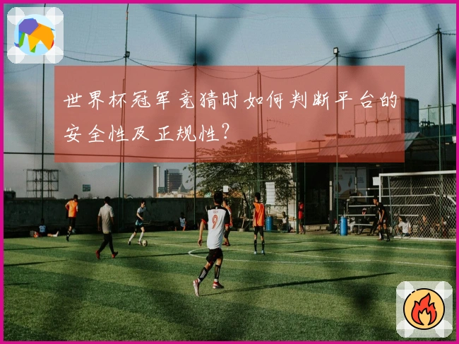 世界杯冠军竞猜时如何判断平台的安全性及正规性？
