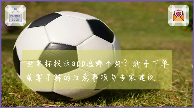 世界杯投注app选哪个好？新手下单前需了解的注意事项与专家建议