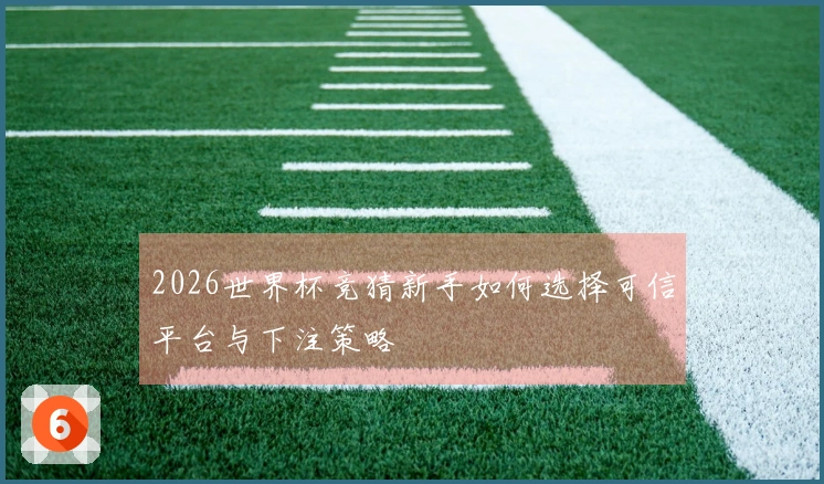 2026世界杯竞猜新手如何选择可信平台与下注策略